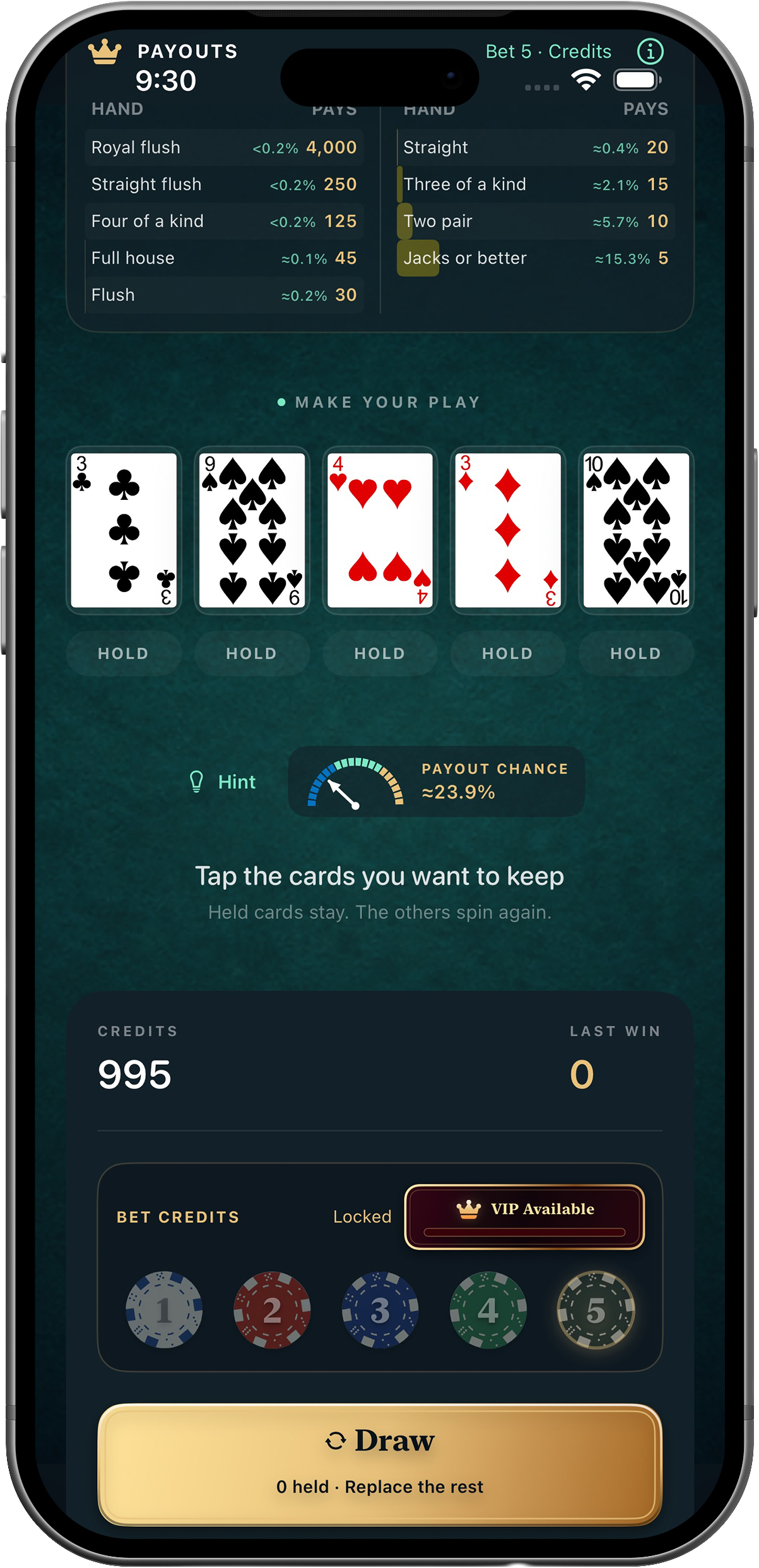 BS Video Poker