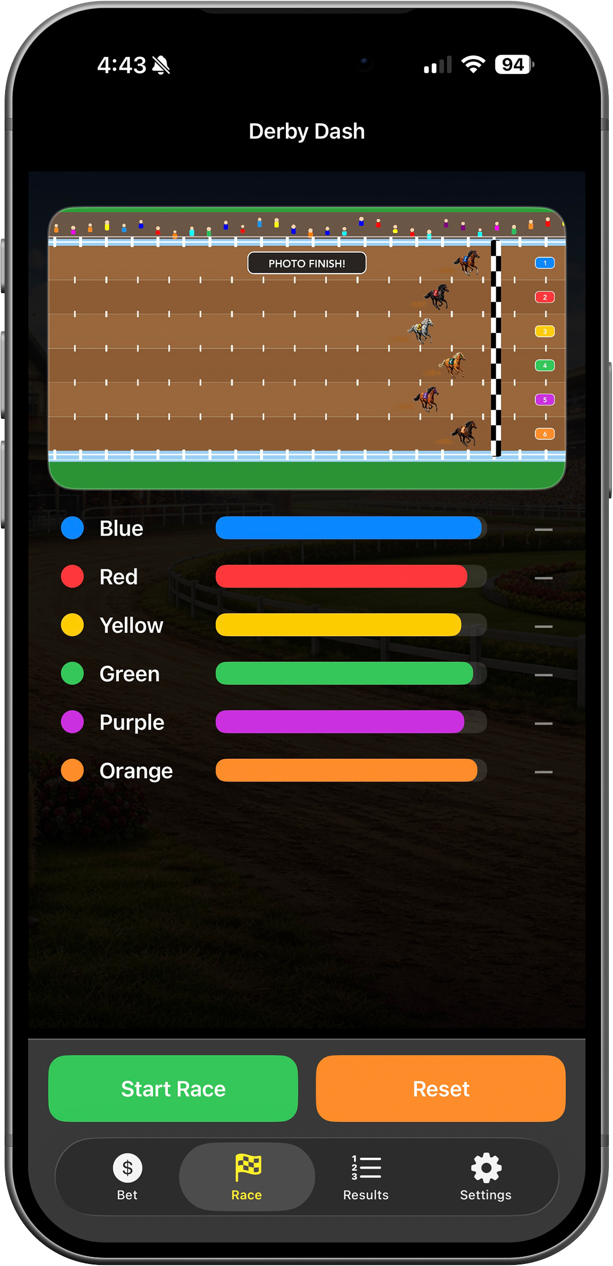 Derby Dash