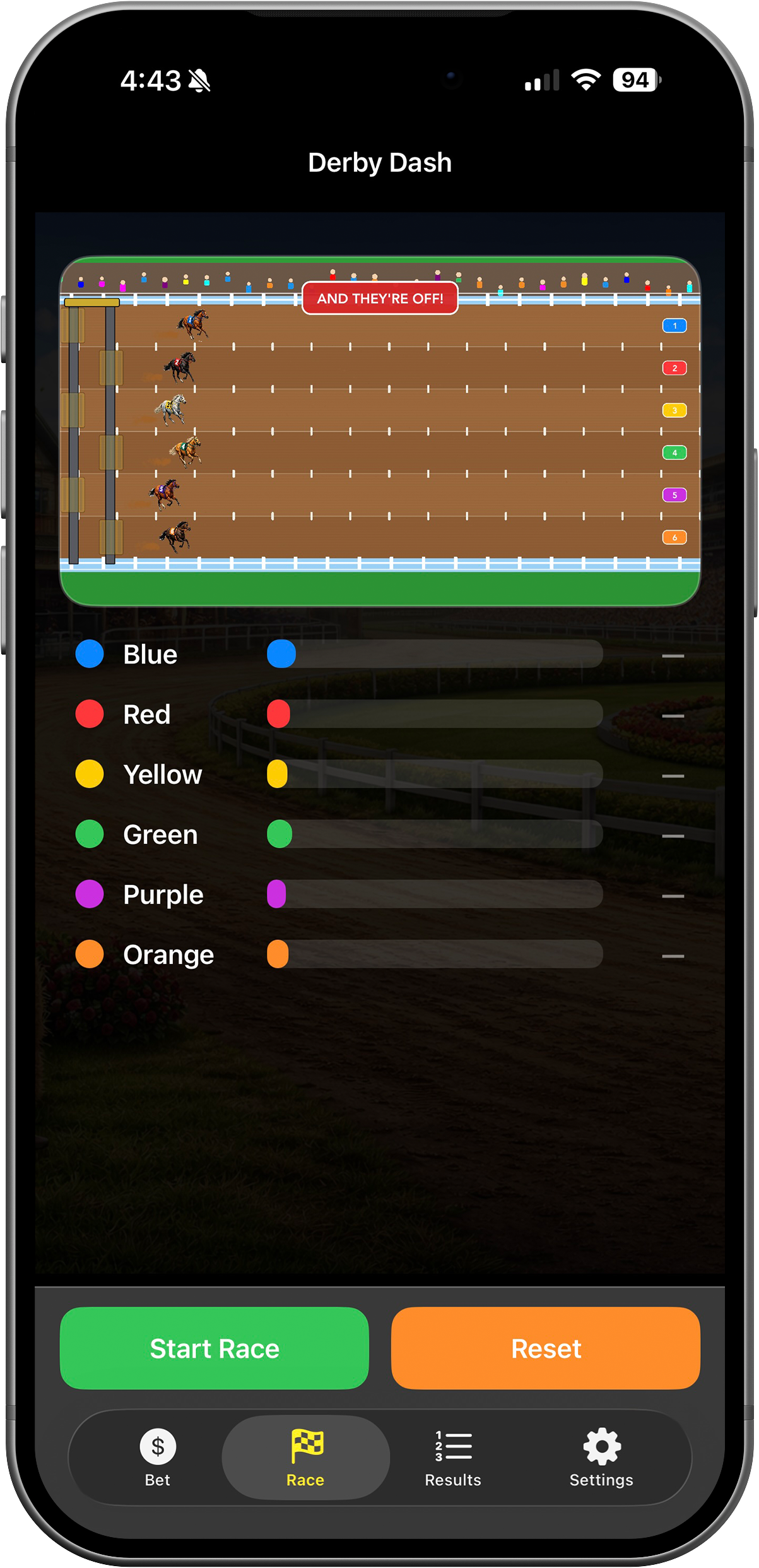 Derby Dash