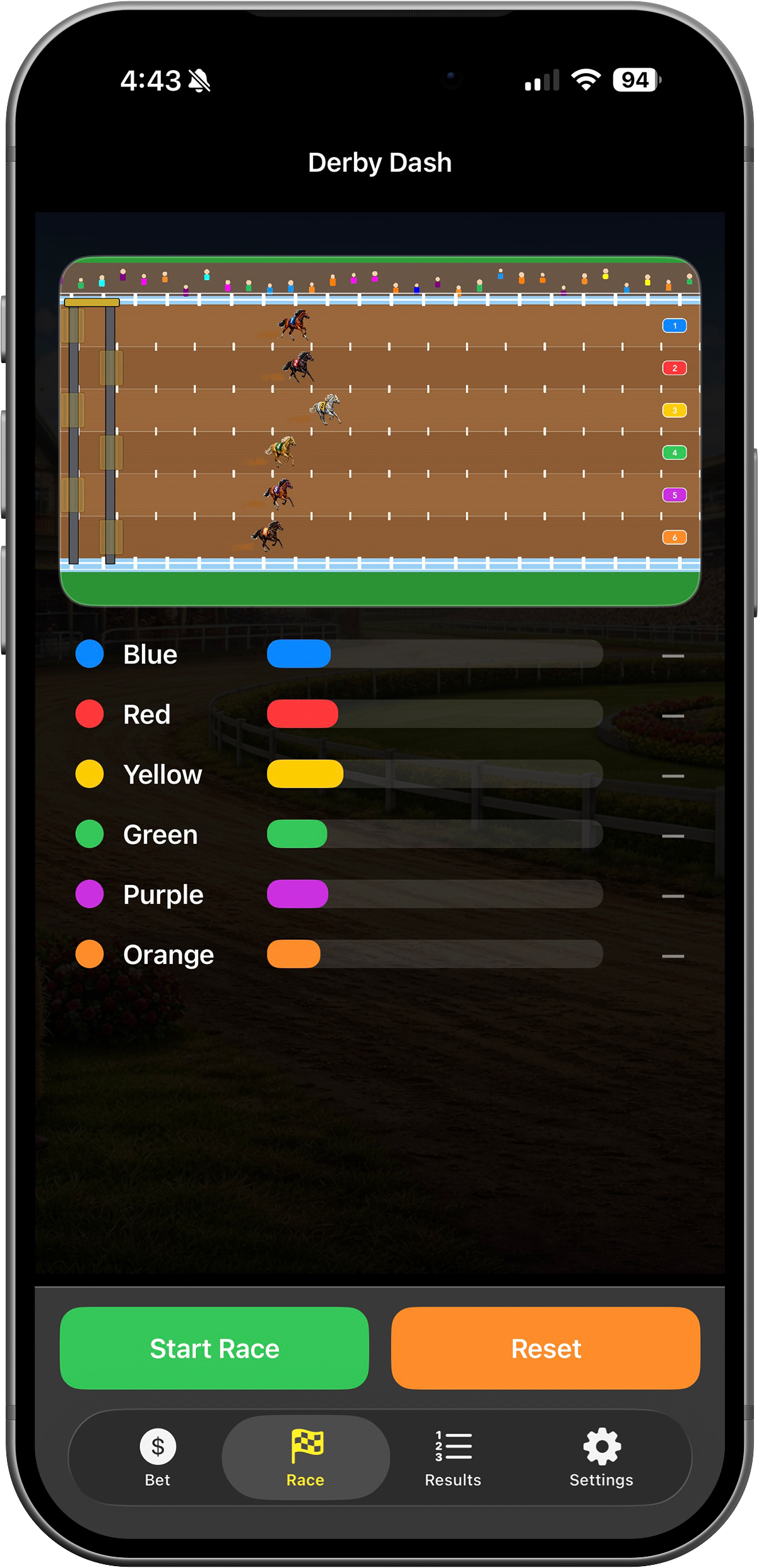Derby Dash