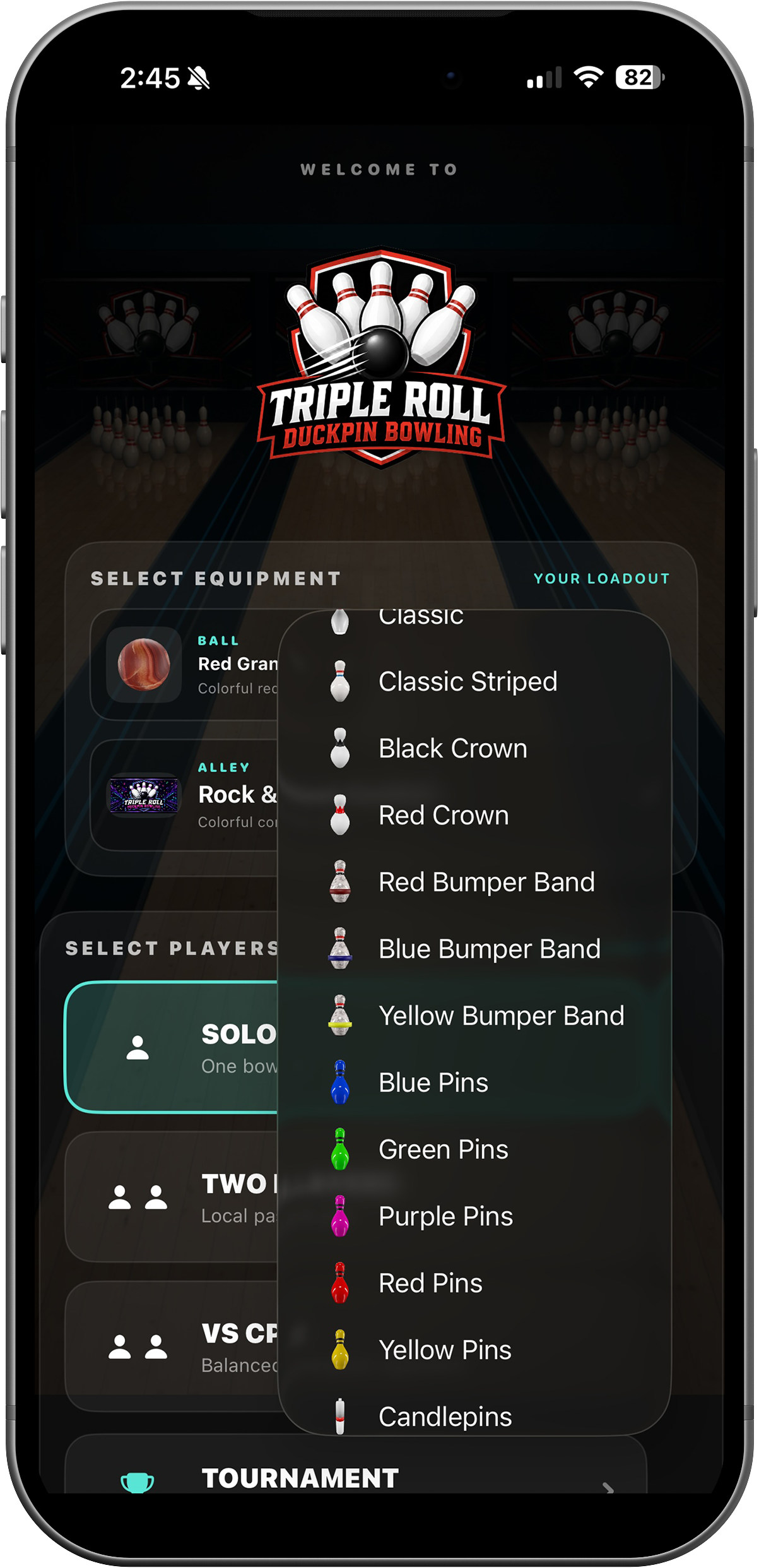 Triple Roll Duckpin Bowling